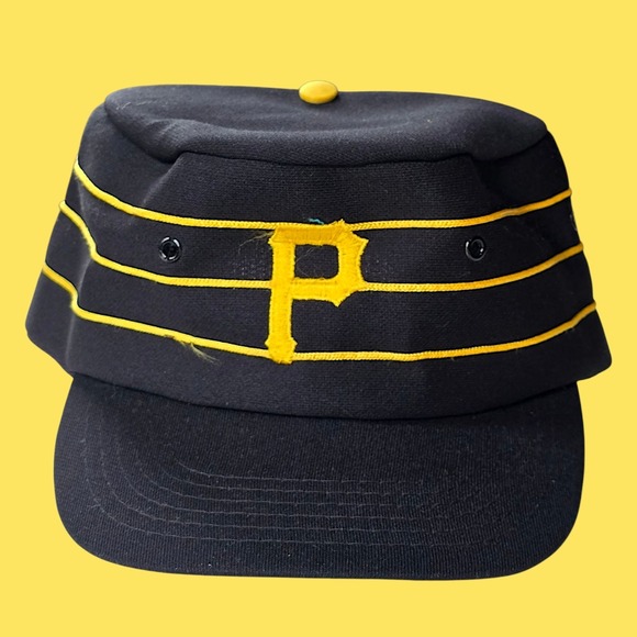 Vintage 1980s Pittsburgh Pirates Snapback Hat – 7UP Promo – San Sun Taiwan –... - Picture 1 of 8